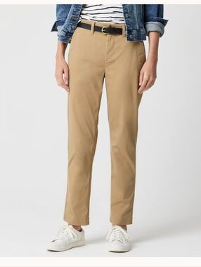 J. Crew High Rise Girlfriend Chino - Khaki Size 4